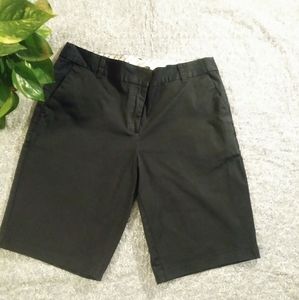 Black Liz Claiborne Bermuda shorts Sz.12